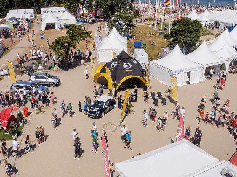 Reklamtält Arch 7.5 m